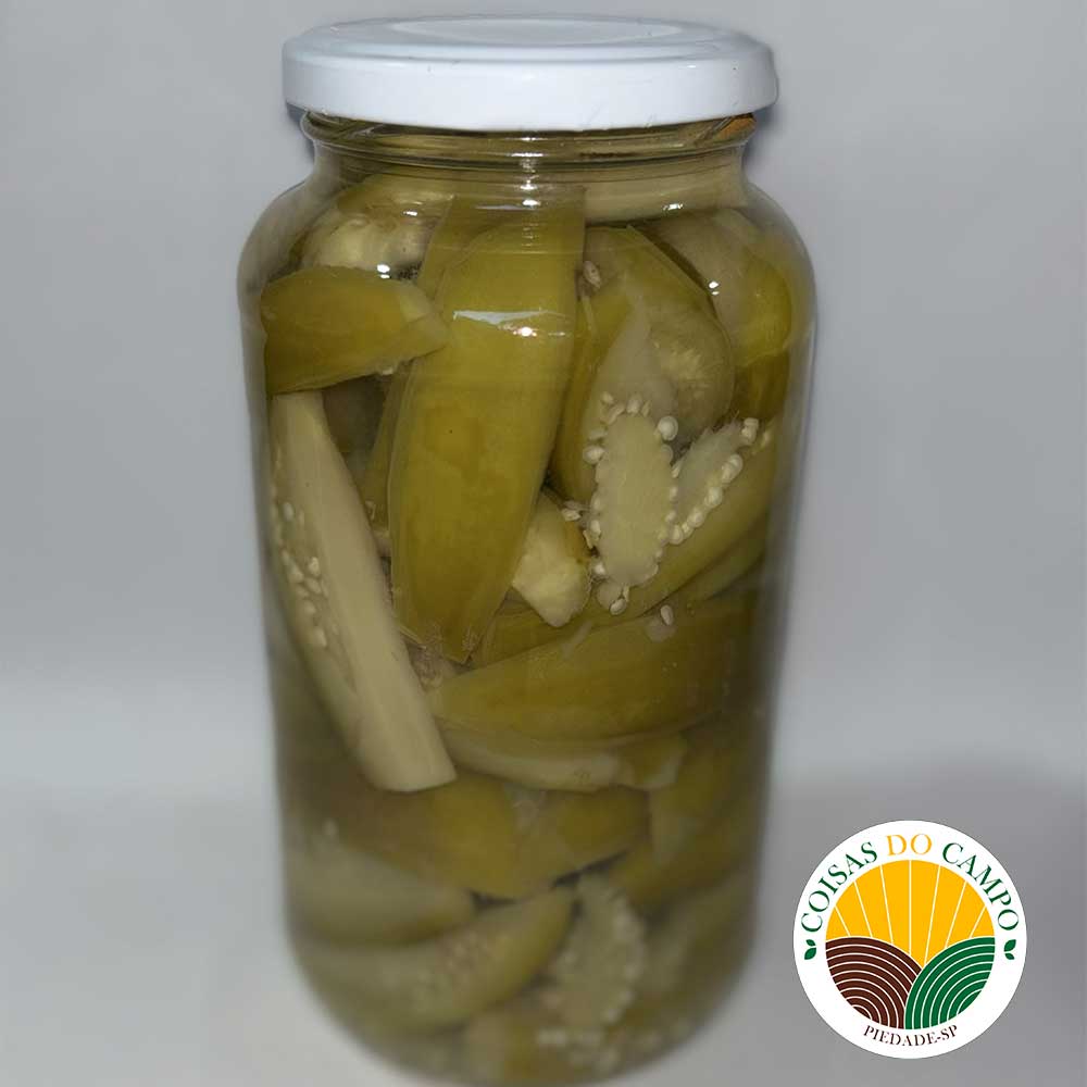 conserva de jiló pequena – o clássico do campo na sua mesa