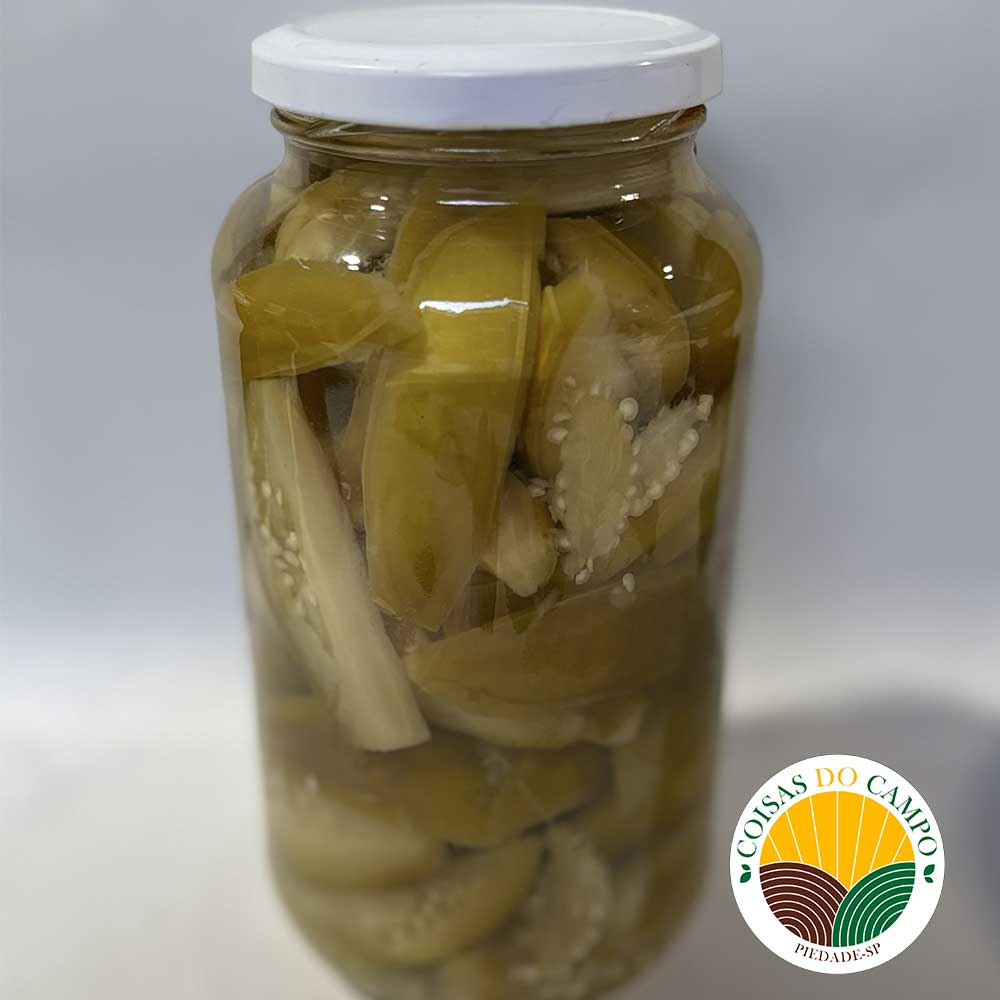 conserva de jiló pequena – o clássico do campo na sua mesa