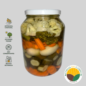 Mix de Legumes em Conserva – Crocância, Sabor e Tradição em Cada Pedaço - Conserva Grande – 3L