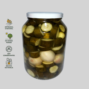 Pepino em Conserva – Crocância e Sabor Refrescante do Campo - Conserva Grande – 3L